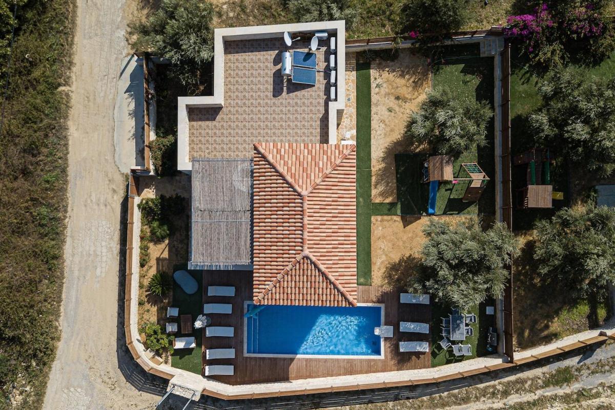 Villa Vera - With Private Heated Pool & Jacuzzi Pangalochori Exterior foto
