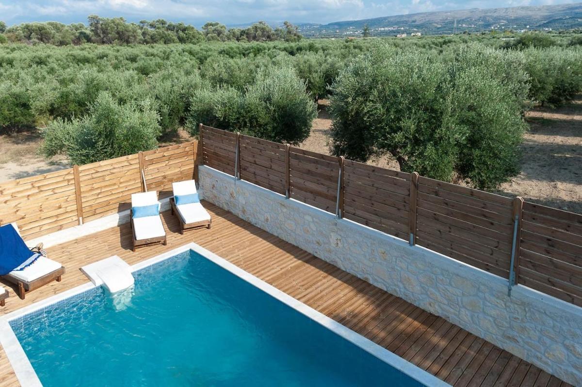 Villa Vera - With Private Heated Pool & Jacuzzi Pangalochori Exterior foto
